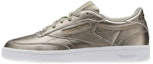 Buy (W) Reebok Club C 85 'Melted Metal' Wanita Emas Berkilau BS7901