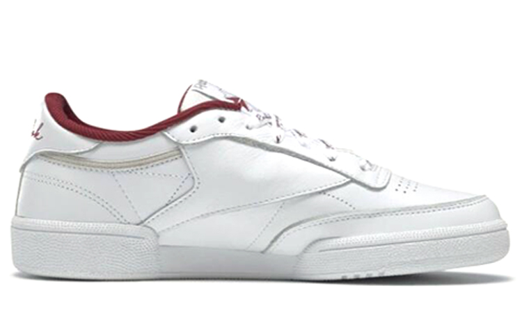 Order (Women)  Reebok Club C 85 'White Burgundy'  DV5301