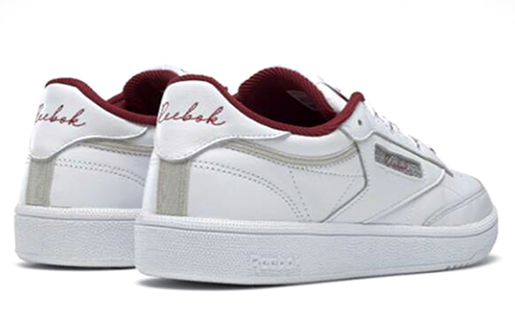 Shop (Women)  Reebok Club C 85 'White Burgundy'  DV5301