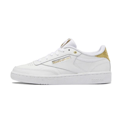 (W) Reebok Club C 85 'White Gold Metallic