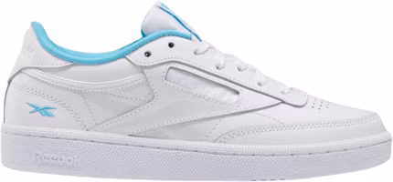 (Women) Reebok Club C 85 'White Neon Blue' FV1096 (Women) Reebok Club C 85 'White Neon Blue' FV1096