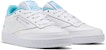 (W) Reebok Club C 85 'Putih Neon Biru' FV1096