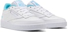 Lookbook (W) Reebok Club C 85 'Putih Neon Biru' FV1096