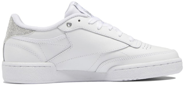 (W) Reebok Club C 85 'Putih Silver Metalik' GY9728 Order (W) Reebok Club C 85 'Putih Silver Metalik' GY9728