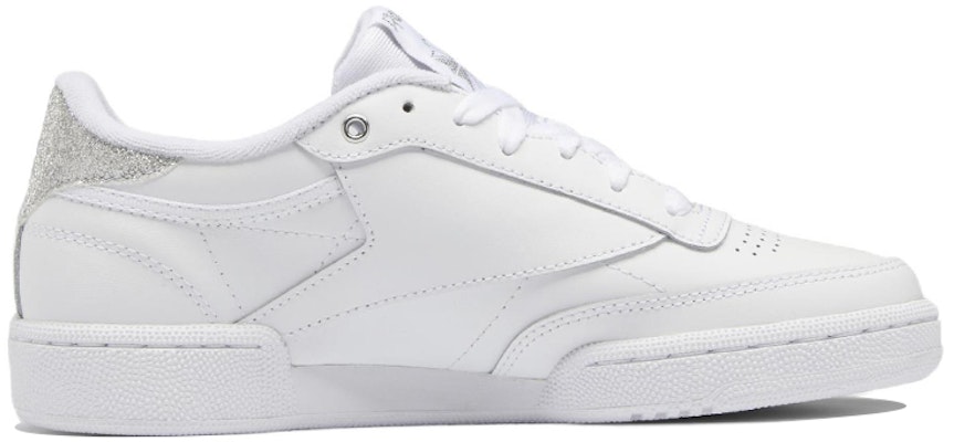 (Women) Reebok Club C 85 'White Silver Metallic GY9728 Order (Women) Reebok Club C 85 'White Silver Metallic GY9728