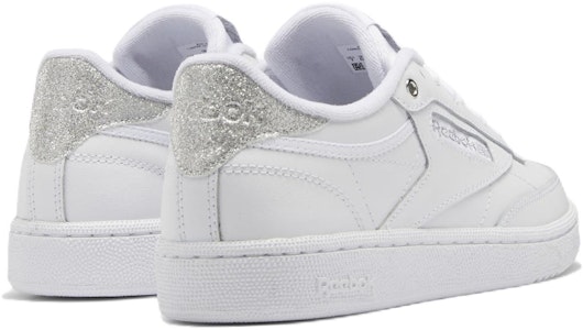 (W) Reebok Club C 85 'Putih Silver Metalik' GY9728 Shop (W) Reebok Club C 85 'Putih Silver Metalik' GY9728