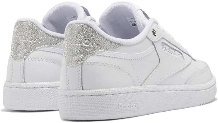 (Women) Reebok Club C 85 'White Silver Metallic GY9728 Shop (Women) Reebok Club C 85 'White Silver Metallic GY9728