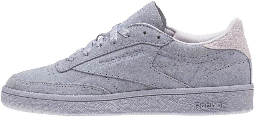 (Women) Reebok Club C 85 Nubuck 'Purple Fog' CM9055 Buy (Women) Reebok Club C 85 Nubuck 'Purple Fog' CM9055