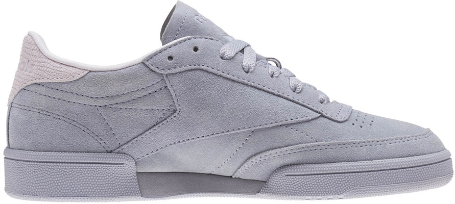 (W) Reebok Club C 85 Nubuck 'Purple Fog' Ungu Kabus CM9055 Order (W) Reebok Club C 85 Nubuck 'Purple Fog' Ungu Kabus CM9055