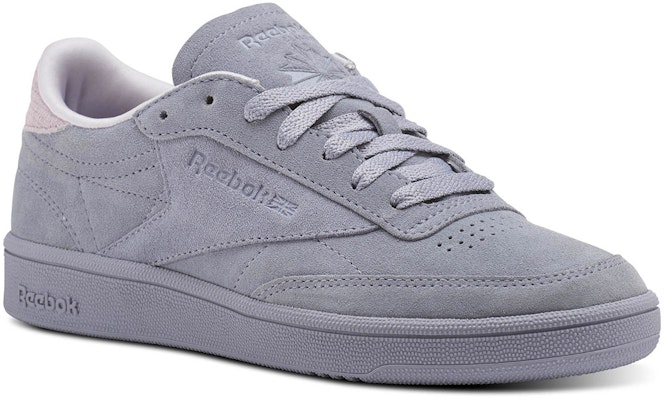 (Women) Reebok Club C 85 Nubuck 'Purple Fog' CM9055 Lookbook (Women) Reebok Club C 85 Nubuck 'Purple Fog' CM9055