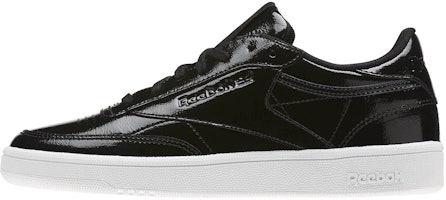 (Women) Reebok Club C 85 Patent 'Black' BS9777 (Women) Reebok Club C 85 Patent 'Black' BS9777