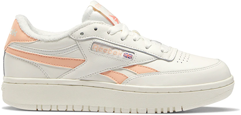 (W) Reebok Club C Doble 'Aura Tiza Naranja' H04189 Order (W) Reebok Club C Doble 'Aura Tiza Naranja' H04189