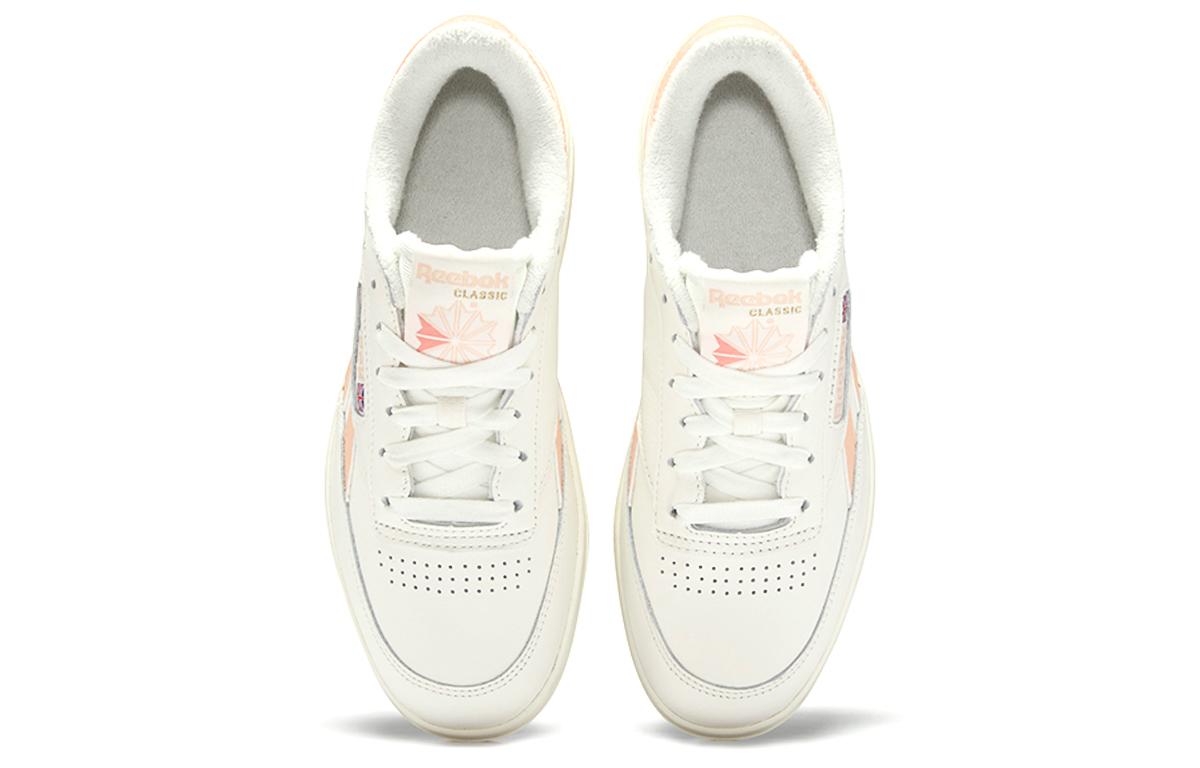 Shop (W) Reebok Club C Doble 'Aura Tiza Naranja' H04189