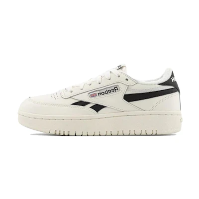 (W) Reebok Club C Double 'Chalk Black'