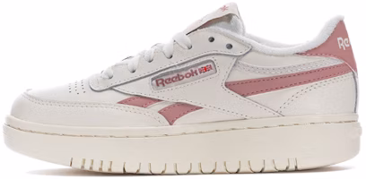 (Women) Reebok Club C Double 'Chalk Smokey Rose' GY4802 (Women) Reebok Club C Double 'Chalk Smokey Rose' GY4802