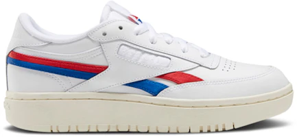 (Women) Reebok Club C Double 'Vector Blue Red' FY7926 (Women) Reebok Club C Double 'Vector Blue Red' FY7926