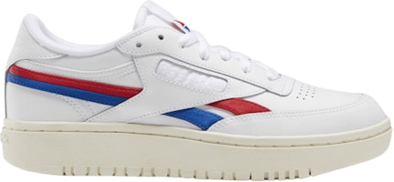 (Women) Reebok Club C Double 'Vector Blue Red' FY7926 (Women) Reebok Club C Double 'Vector Blue Red' FY7926