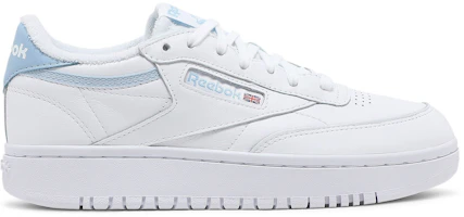 (Women) Reebok Club C Double 'White Light Blue' GZ5387 (Women) Reebok Club C Double 'White Light Blue' GZ5387
