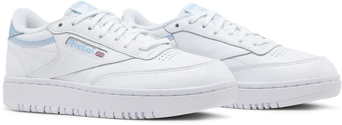 (W) Reebok Club C Double 'Blanco Azul Claro' GZ5387 Cheap (W) Reebok Club C Double 'Blanco Azul Claro' GZ5387