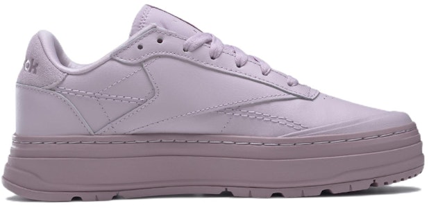 (W) Reebok Club C Double Geo '贝壳紫' GY1378 Order (W) Reebok Club C Double Geo '贝壳紫' GY1378