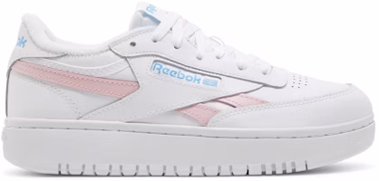 (Women) Reebok Club C Double Revenge 'White Pink Glow' GV7030 (Women) Reebok Club C Double Revenge 'White Pink Glow' GV7030
