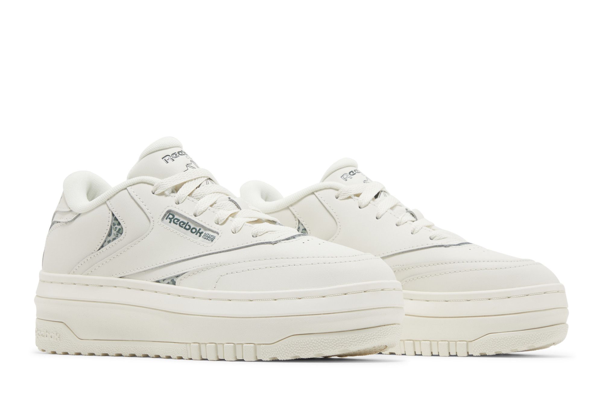 Cheap （女款）Reebok Club C Extra 'Snow Leopard' HQ2129