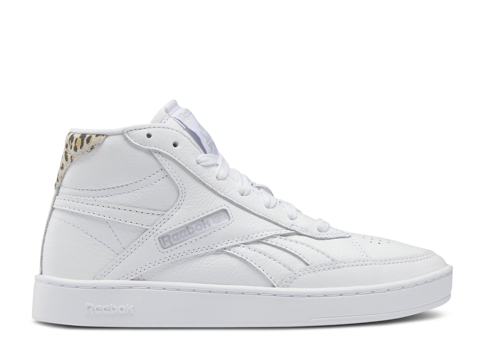 (Women)  Reebok Club C Form High 'White Leopard'  FZ6027
