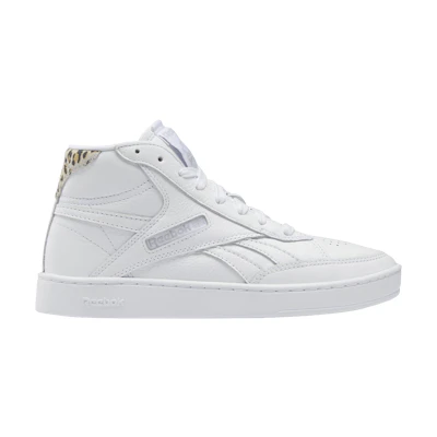 (W) Reebok Club C Form High 'White Leopard'
