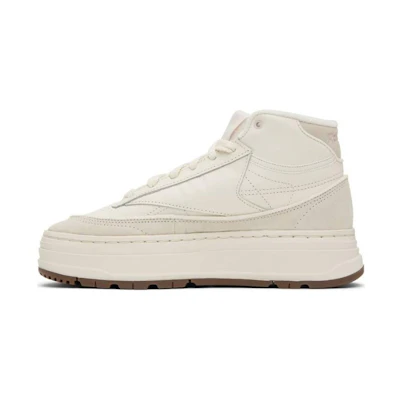 (W) Reebok Club C Geo Mid 'Chalk'
