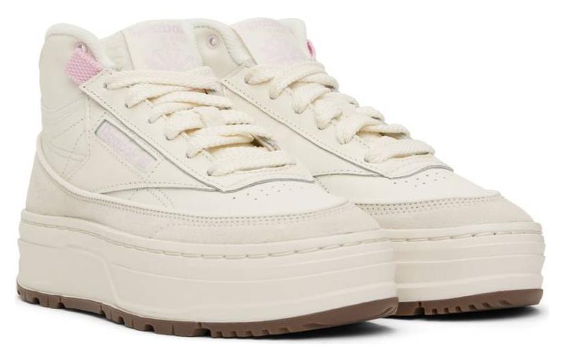 Lookbook (W) 锐步 Club C Geo 高帮 '白垩色' GV7034