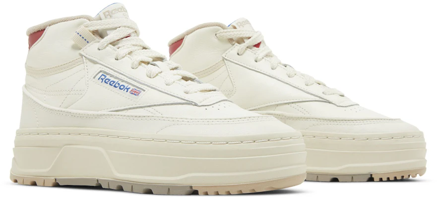 (W) Reebok Club C Geo Mid ''Chalk Flash Rood'' GZ4935 Cheap (W) Reebok Club C Geo Mid ''Chalk Flash Rood'' GZ4935