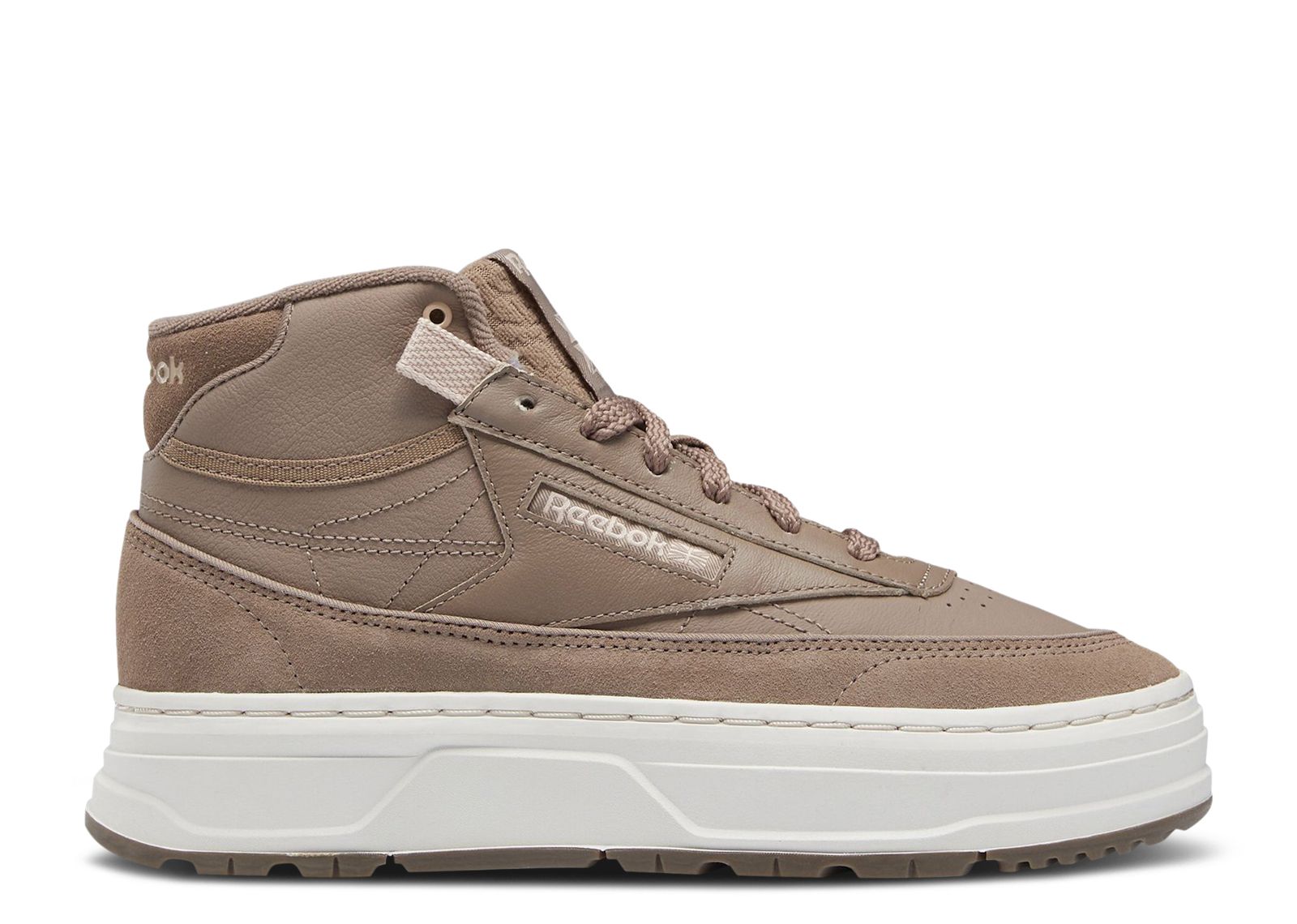 (Women)  Reebok Club C Geo Mid 'Taupe'  GV7035