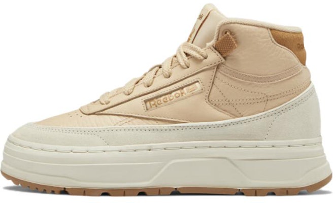 (Women) Reebok Club C Geo Mid 'Weathered Beige' GZ2159 Buy (Women) Reebok Club C Geo Mid 'Weathered Beige' GZ2159
