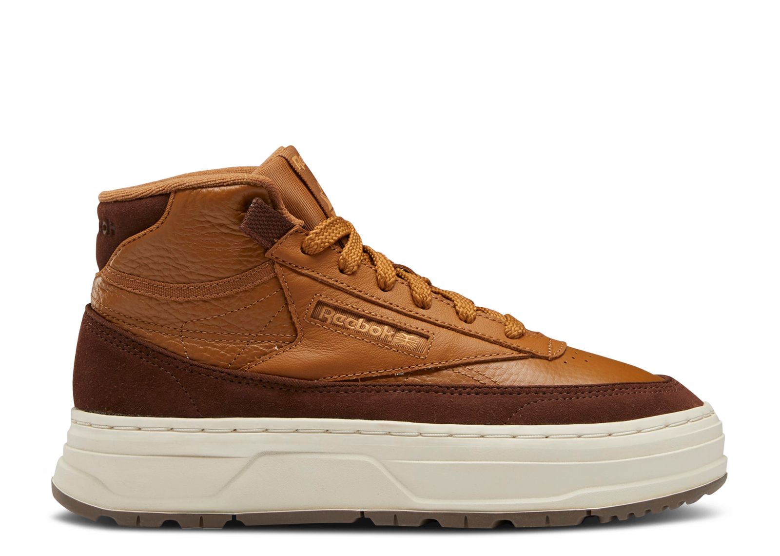 (Women)  Reebok Club C Geo Mid 'Wild Brown'  GZ2235