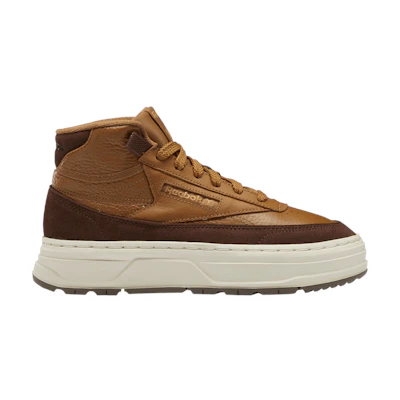 (W) Reebok Club C Geo Mid 'Wild Brown'