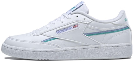 (Women) Reebok Club C Vegan 'White Lilac Glow' GY9733 (Women) Reebok Club C Vegan 'White Lilac Glow' GY9733