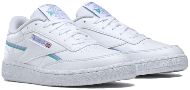 (W) Reebok Club C Vegano 'Blanco Lilac Glow' GY9733 Lookbook (W) Reebok Club C Vegano 'Blanco Lilac Glow' GY9733