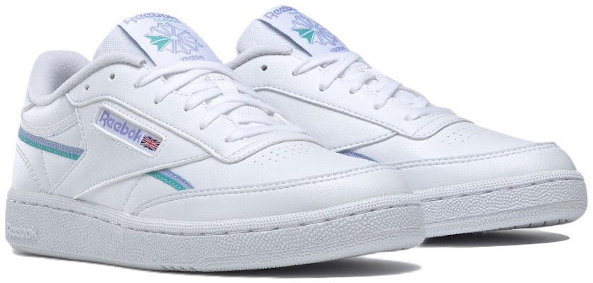 (Women) Reebok Club C Vegan 'White Lilac Glow' GY9733 Lookbook (Women) Reebok Club C Vegan 'White Lilac Glow' GY9733
