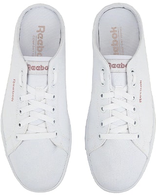 (Women) Reebok Court Series 1 Mule 'White Blush Metal' GW2749 Shop (Women) Reebok Court Series 1 Mule 'White Blush Metal' GW2749