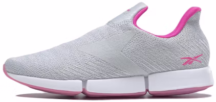 (Women) Reebok DailyFit DMX Slip-On 'Pure Grey Atomic Pink' GZ5618 (Women) Reebok DailyFit DMX Slip-On 'Pure Grey Atomic Pink' GZ5618
