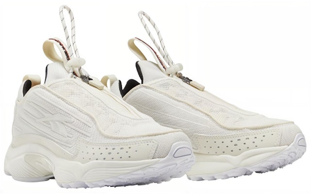 (W) Reebok DMX Series 2200 Zip 'Chalk' dalam warna Kapur. EG3170 Lookbook (W) Reebok DMX Series 2200 Zip 'Chalk' dalam warna Kapur. EG3170