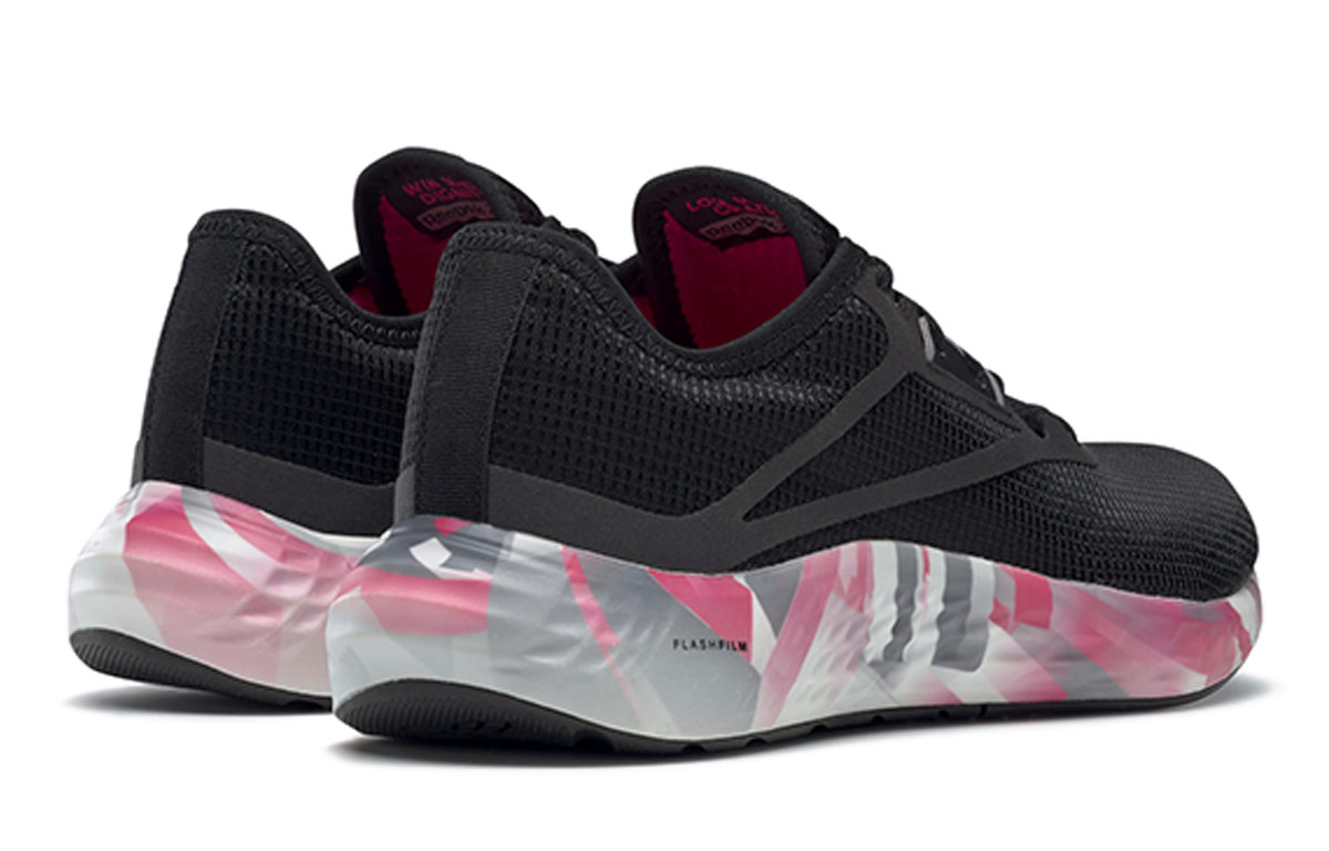 Lookbook (W) Reebok Flashfilm 3 ''Schwarz Stolz Rosa'' FU8747