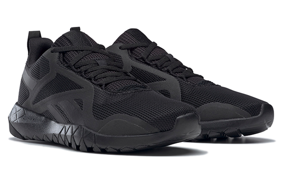Lookbook (W) Reebok Flexagon Force 3 ''Triple Black'' Sneakers Zwart FX1918