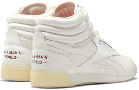 (W) Reebok Freestyle Hi 'El Mundo es de los Hombres' DV7358 Shop (W) Reebok Freestyle Hi 'El Mundo es de los Hombres' DV7358