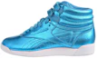 Buy (W) Reebok Freestyle Hi Metallic ''Feather Blue'' Blauw Metallic Sneakers CN0959