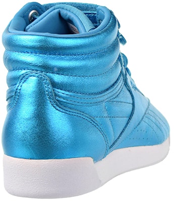 (Women) Reebok Freestyle Hi Metallic 'Feather Blue' CN0959 Purchase (Women) Reebok Freestyle Hi Metallic 'Feather Blue' CN0959