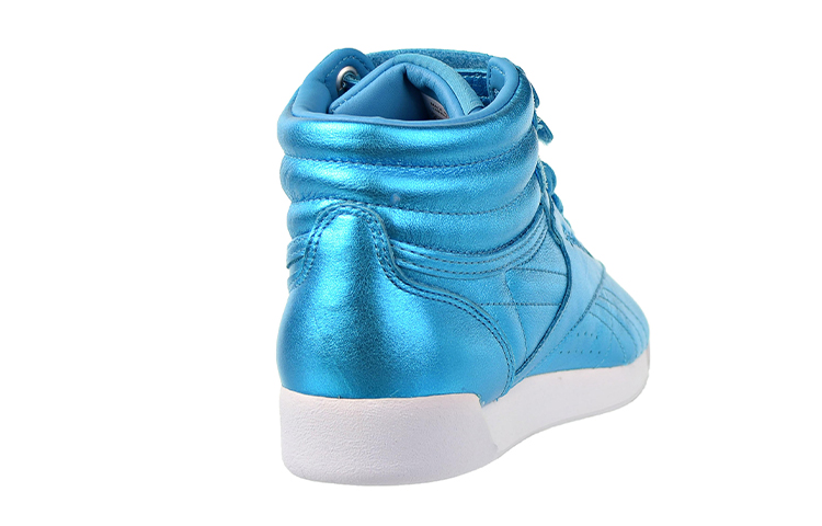 Purchase (W) Reebok Freestyle Hi Metallic ''Feather Blue'' Blauw Metallic Sneakers CN0959