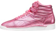 Buy (W) Reebok Freestyle Hi Metallic ''Felroze'' CN0960