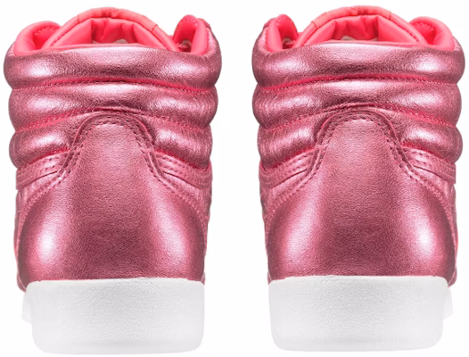 (W) Reebok Freestyle Hi Metallic 'Sharp Pink' Sepatu Wanita CN0960 Lookbook (W) Reebok Freestyle Hi Metallic 'Sharp Pink' Sepatu Wanita CN0960