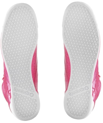 (Women) Reebok Freestyle Hi Metallic 'Sharp Pink' CN0960 Shop (Women) Reebok Freestyle Hi Metallic 'Sharp Pink' CN0960